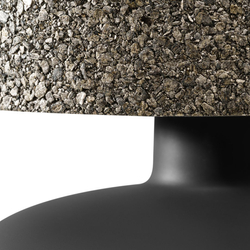 SAWA STONE mica frosted glass table lamp