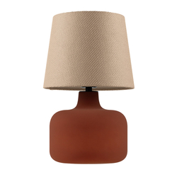 GAJA table lamp latte, terracotta base