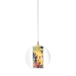 FERIA S yellow pendant lamp, 25 cm