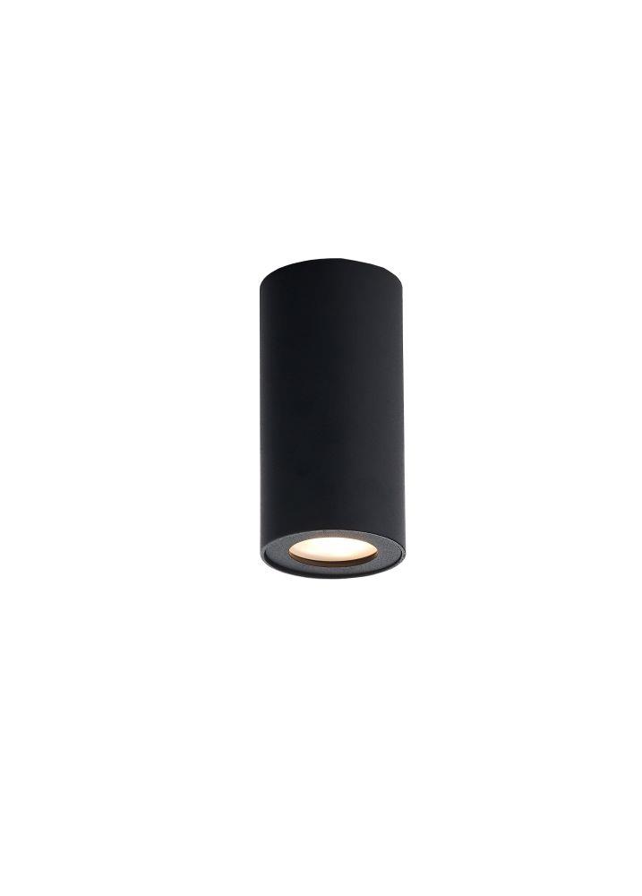 Reflektor sufitowy BARLO czarny, 14 cm, PROMOCJA, Kaspa