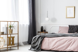 LAMIA chrome pendant lamp