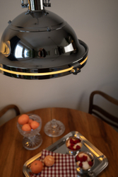 NAUTILIUS L chrome pendant lamp