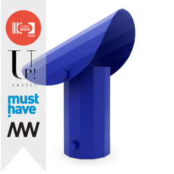 APOLIN table lamp 30 cm, cobalt