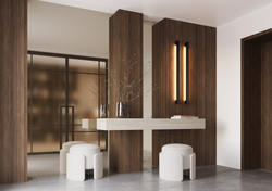 LINEA DIM wall lamp black, with dimmer