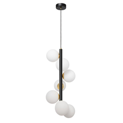 CUMULUS VERTICAL pendant lamp black