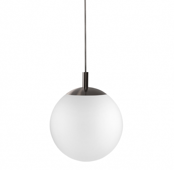 ALUR TYTAN S pendant lamp brushed titanium, 25 cm