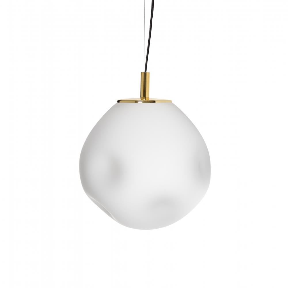 CLOE S gold pendant lamp, 25 cm