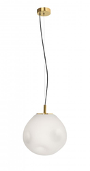 Золотий підвісний світильник CLOE M, 30 см