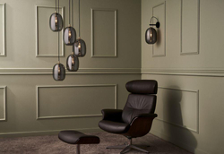 П'ятиточковий підвісний світильник ONYX 5 на плафоні