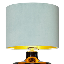 LORA table lamp mint, black base