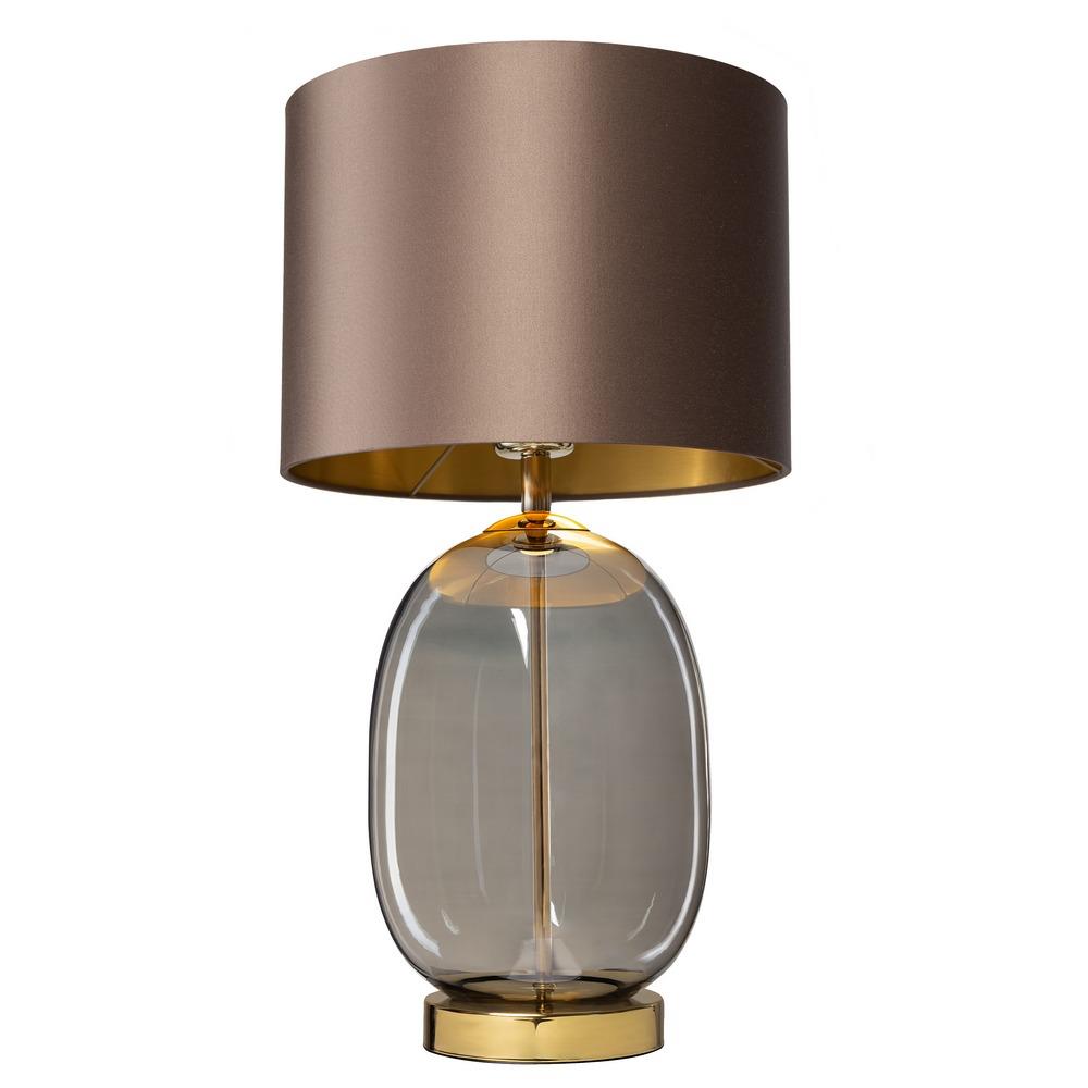 SALVADOR table lamp brown, gold finish