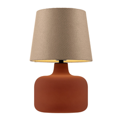GAJA table lamp latte, terracotta base
