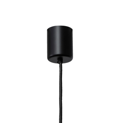 MERIDA BLACK L champagne pendant lamp, 35 cm