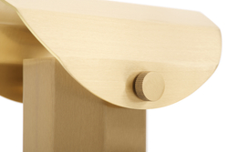 APOLIN portable lamp, brushed brass