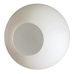 Biały klosz do lamp z kolekcji ASTRA, CUMULUS, LAMIA, MIJA, 12 cm