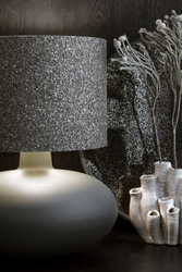 SAWA STONE mica frosted glass table lamp