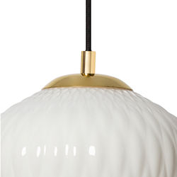 VENUS S single pendant lamp KASPA white, Kaspa