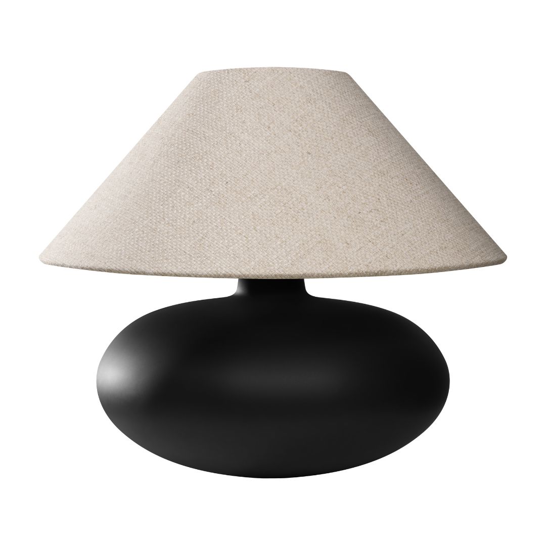 SAWA NATUR table lamp thick weave fabric