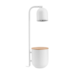 BOTANICA WOOD desk lamp white