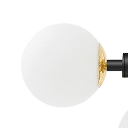 Lampa przysufitowa CUMULUS 3 czarna