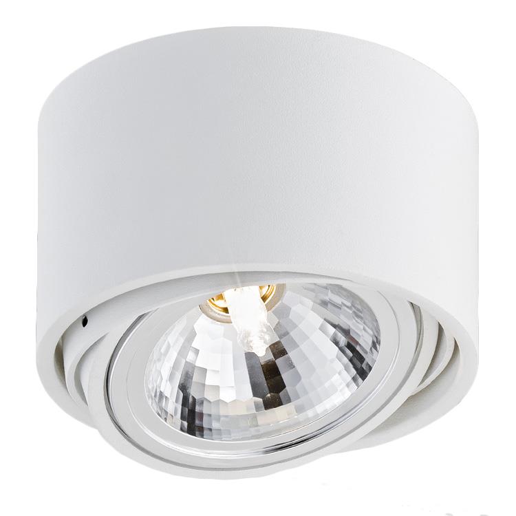 LUMOS 1 single point ceiling spotlight white