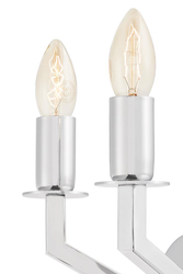 Wall lamp NEZ 2 silver