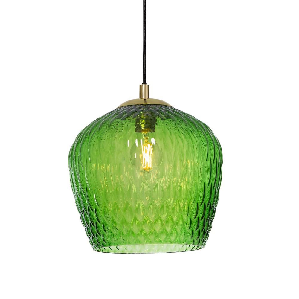 VENUS 1 single pendant lamp KASPA green, Kaspa