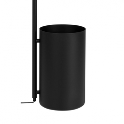 Lampa podłogowa BOTANICA DECO XL czarna, jasny dąb, 147 cm