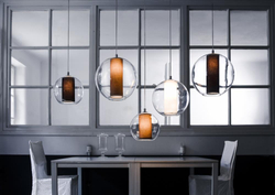 MERIDA L gold pendant lamp, 35 cm