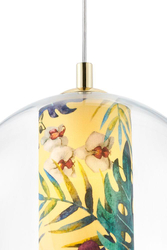 FERIA M yellow pendant lamp, 30 cm