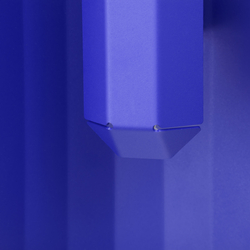 Wall lamp APOLIN 65 cm, cobalt