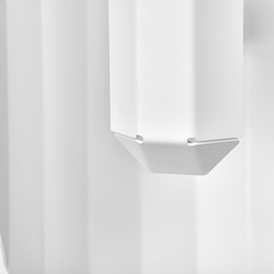 Wall lamp APOLIN 65 cm, white