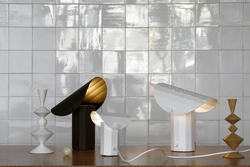 Lampa stołowa APOLIN 30 cm, czarna