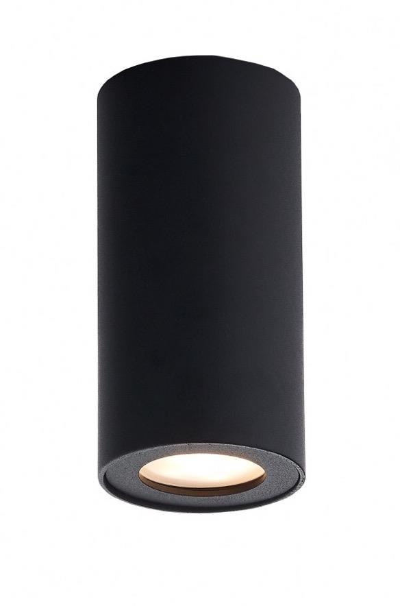 Reflektor sufitowy BARLO czarny, 14 cm, PROMOCJA, Kaspa