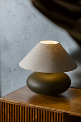 Lampa stołowa SAWA NATUR len