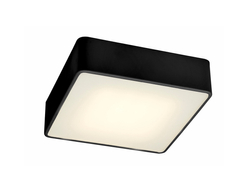 Plafon FLAT czarny, 35 cm
