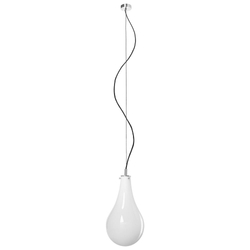 STILLA 1 pendant lamp, silver finish