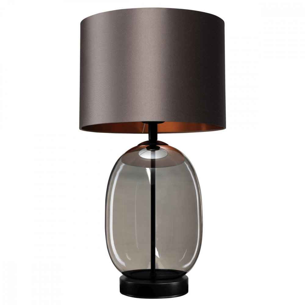 SALVADOR BLACK graphite table lamp