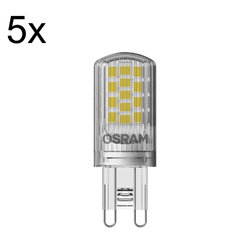 4,2W LED G9 2700K bulb 5pcs