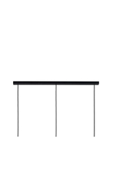 LONGIS GOLD 3 three-point pendant lamp on a bar