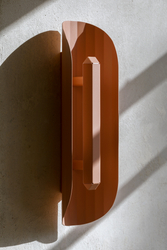 Kinkiet APOLIN 65 cm, złamany róż