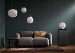 CLOE L pendant lamp matte black, 40 cm