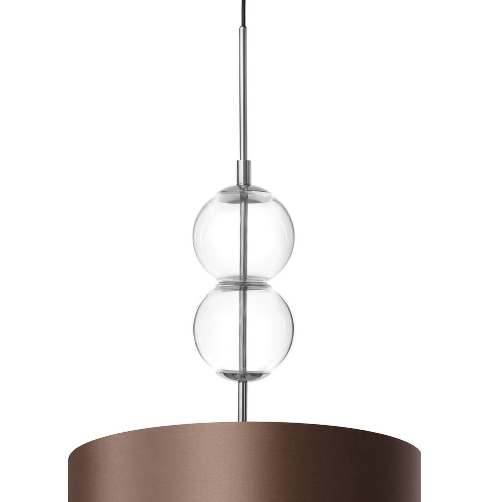 ZOE M brown pendant lamp, 40 cm