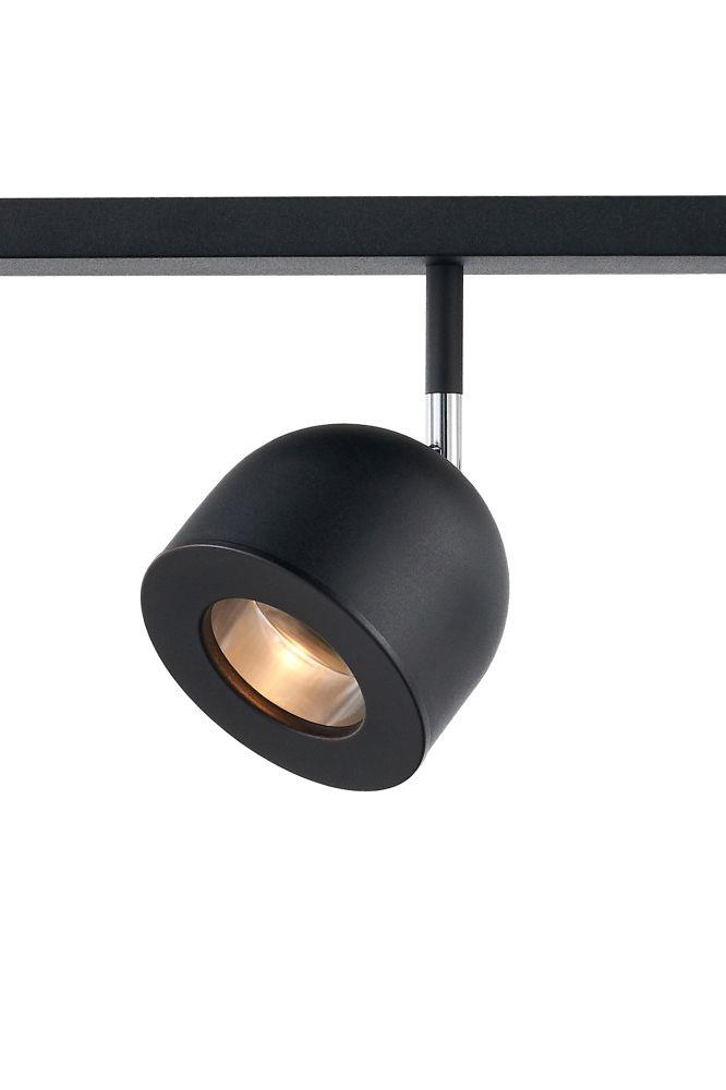 Lampa sufitowa czarna PILAR 6 KASPA , Kaspa