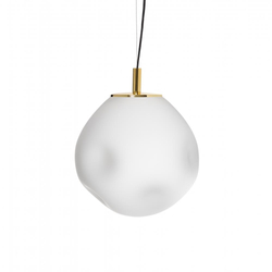 CLOE S gold pendant lamp, 25 cm