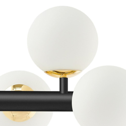 Стельовий світильник CUMULUS 3 чорний