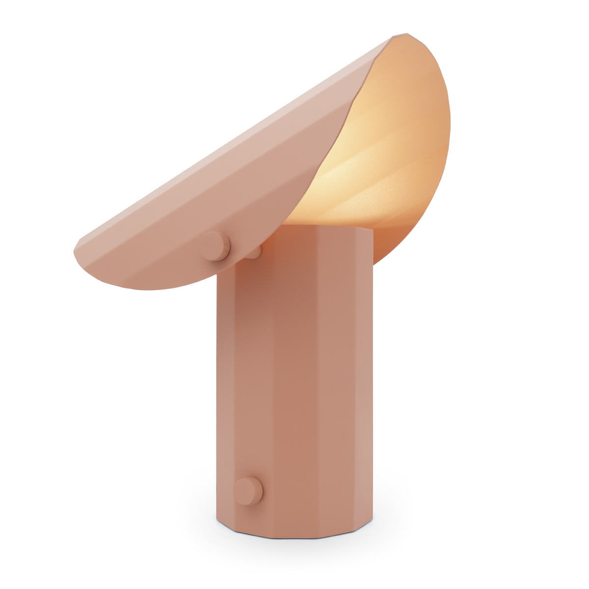 APOLIN table lamp 30 cm, dusty pink