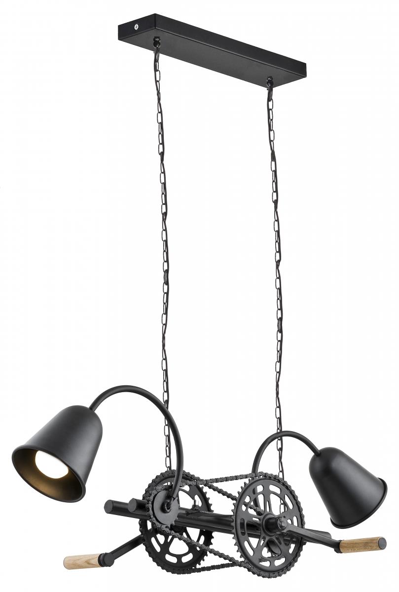 BIKE KASPA black pendant lamp, Kaspa