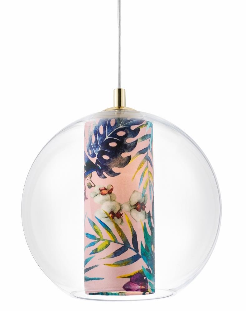 FERIA M pink pendant lamp, 30 cm