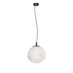 CLOE M pendant lamp matte black, 30 cm